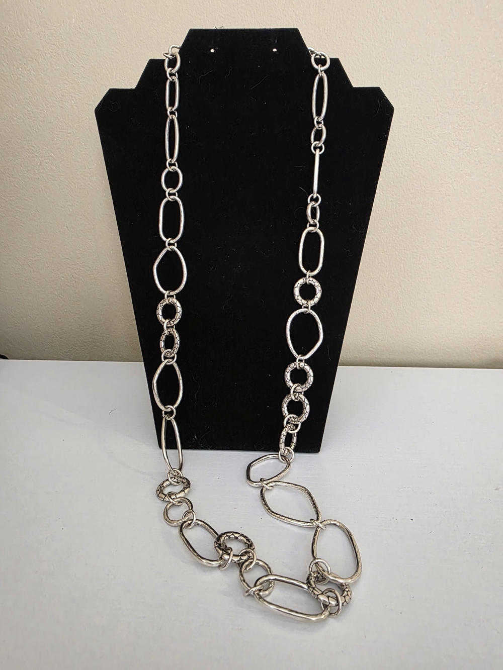 Brighton Pebble Link Long Necklace